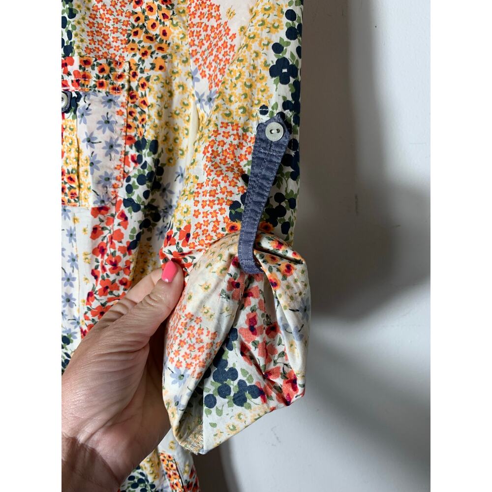 Womens Tommy Hilfiger Floral Cotton Shirtdress Size S EUC! - Picture 5 of 6